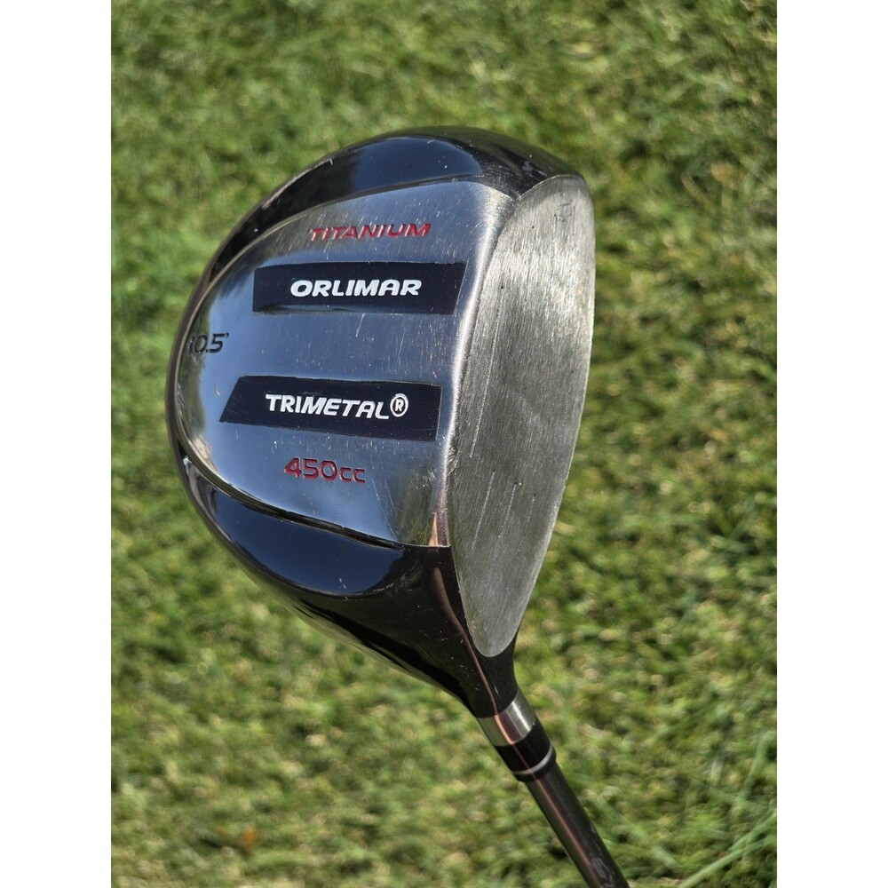 Orlimar Trimetal Driver 10.5* Aldila Chrome R Flex Graphite RH 450 CC Titanium